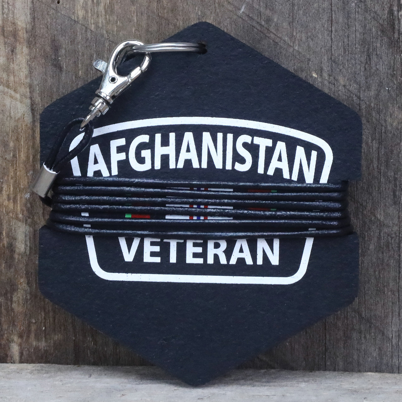 Afghanistan Veteran Rubber Kickstand Pad