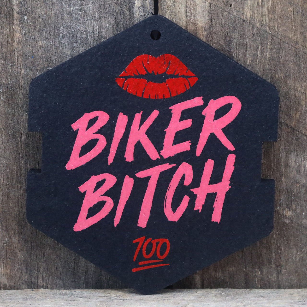 Biker Bitch Rubber Kickstand Pad