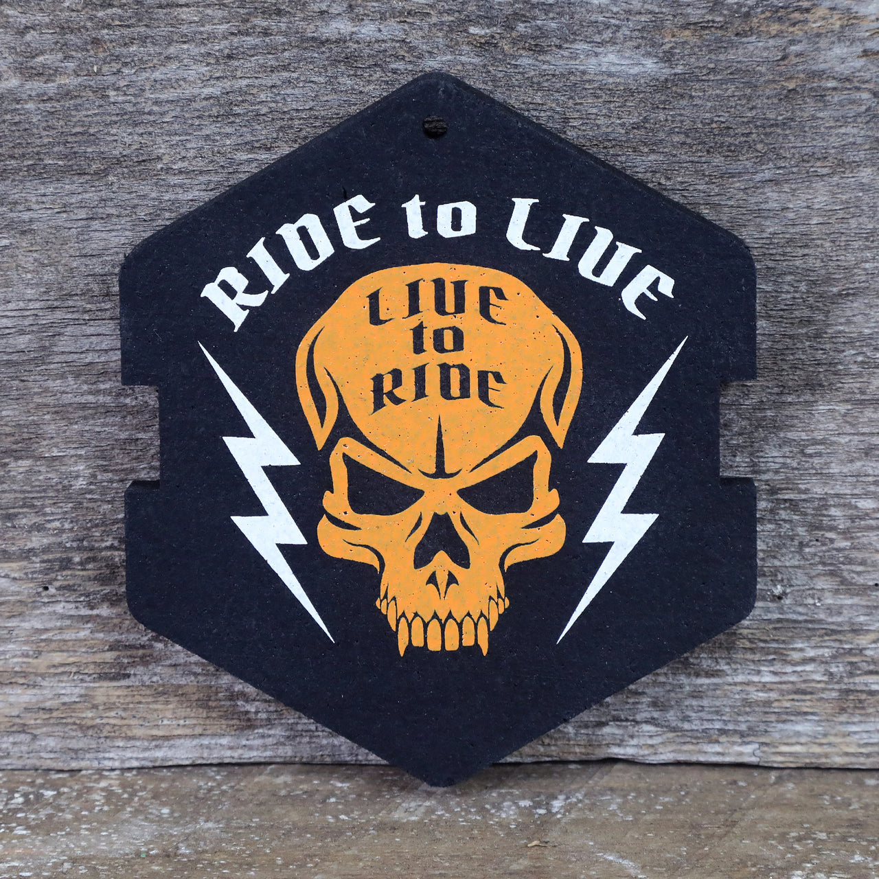 Ride to Live / Live to Ride Rubber Kickstand Pad